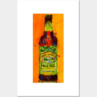 Sierra Nevada Pale Ale Beer Art Print from original Watercolor - Man Cave - College Dorm -Bar Art Posters and Art